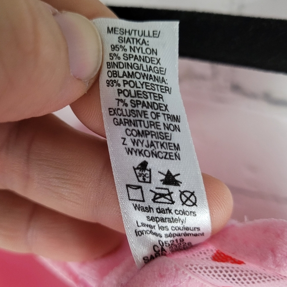 LA SENZA | ruffle heart underwire lightly lined bra - Picture 7 of 7